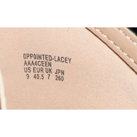 Dream Pairs Womens Pointed-Toe Black High Heels Size 9 With Ankle Strap - Picture 5 of 7